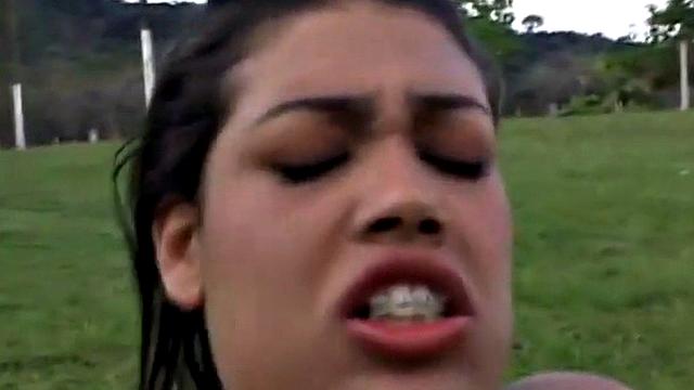 Interracial pussy fucking session