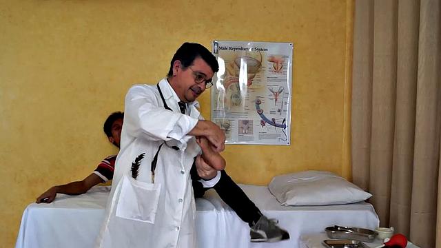 Rave just assumed that his doctor's name "Dr. Tickles" was a peculiar name. But little did he know that his kinky doctor also has a method of treating his young Asian twink patients.