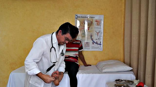 Rave just assumed that his doctor's name "Dr. Tickles" was a peculiar name. But little did he know that his kinky doctor also has a method of treating his young Asian twink patients.