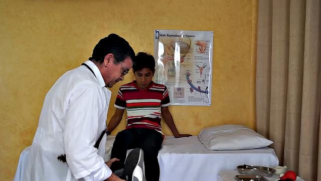 Rave just assumed that his doctor's name "Dr. Tickles" was a peculiar name. But little did he know that his kinky doctor also has a method of treating his young Asian twink patients.