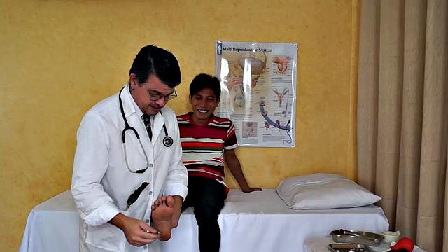 Rave just assumed that his doctor's name "Dr. Tickles" was a peculiar name. But little did he know that his kinky doctor also has a method of treating his young Asian twink patients.