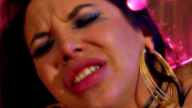 BFF's lesbian cutie gets kinky with scissors & pussy play