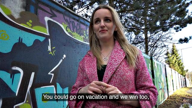 Cash for BJ: POV sex with a hot babe for some quick cash