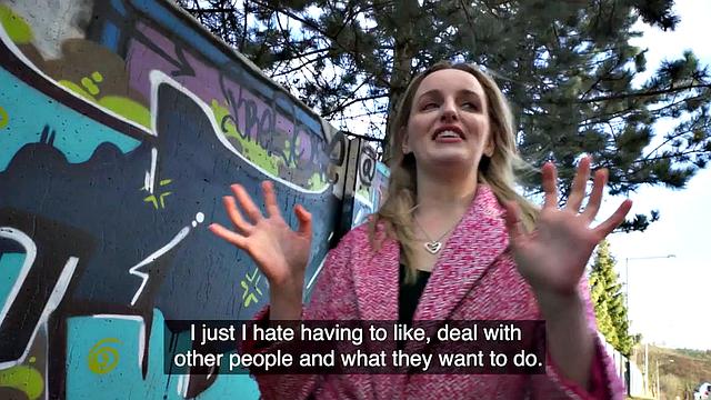 Cash for BJ: POV sex with a hot babe for some quick cash