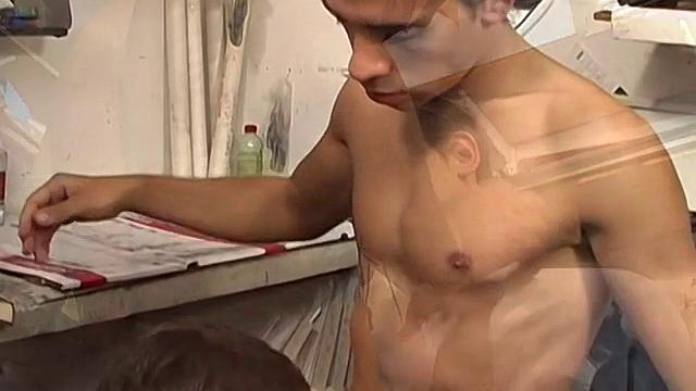 Caught Sucking Cocks In The Back Room - Carl Cruz, Alejo Marx &amp; Nico Sanz