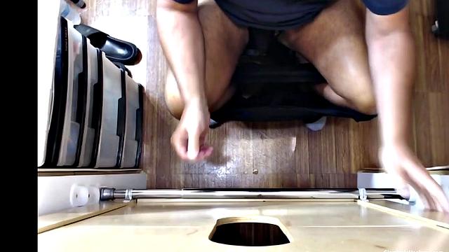 Barely Able To Walk Gloryhole Fucking