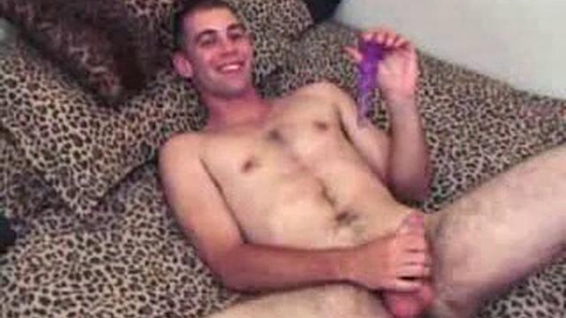 Nick Jacks Off With Toys