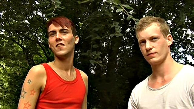 Four horny men get wild and share intense pleasure in a steamy gay group session