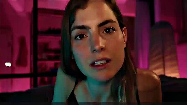 Hannah Hoekstra naked in the bath