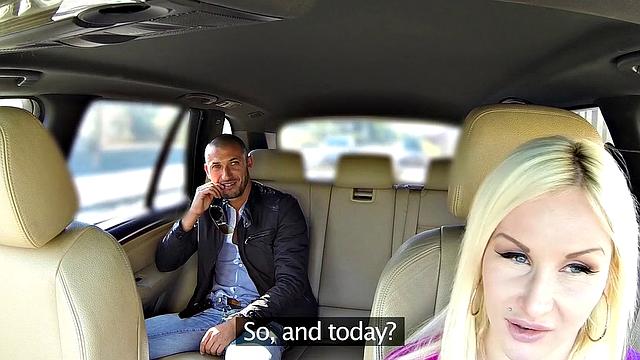 Italian Tourist Fucks Busty Driver