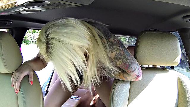 Italian Tourist Fucks Busty Driver