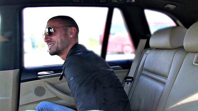 Italian Tourist Fucks Busty Driver