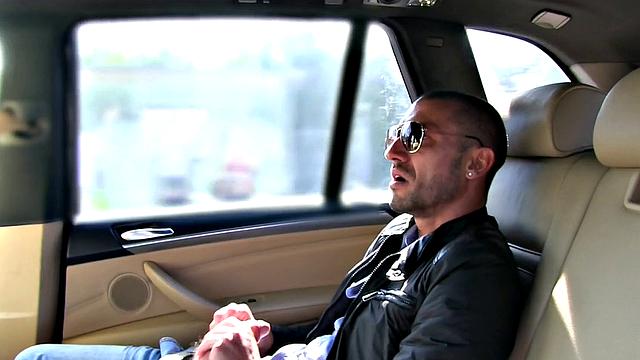 Italian Tourist Fucks Busty Driver