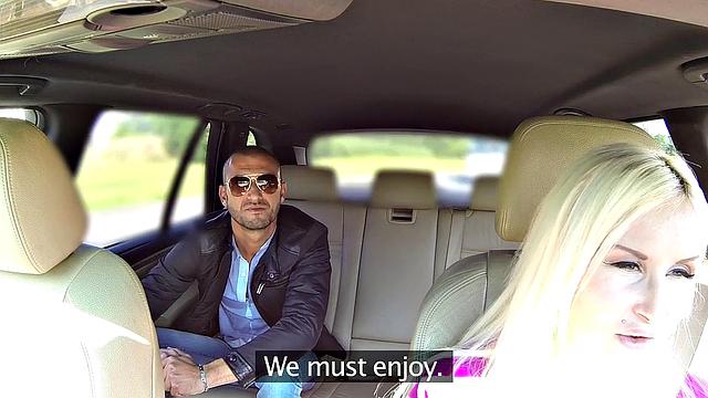 Italian Tourist Fucks Busty Driver