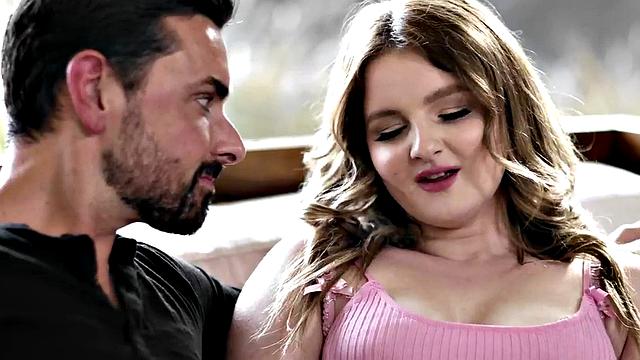 Big-booty stepdaughter gets fucked hard by nasty stepfather