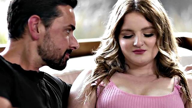 Big-booty stepdaughter gets fucked hard by nasty stepfather