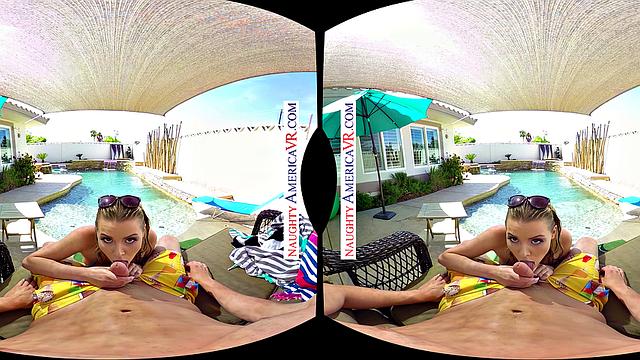 Your woman's friend Aubrey Sinclair shows you how fantastic her juicy bubble