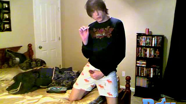 Trace Comes Home Alone & Masturbates - Trace