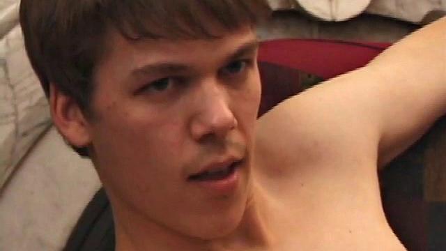 In this scene, Matthew Matters plays with straight boy Preston, who has only tested the waters with one other guy. After some cock sucking, the straight boy lets Matthew fuck his virgin ass.