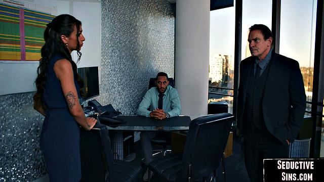 Big ass horny babe cockriding her lover