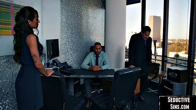 Big ass horny babe cockriding her lover