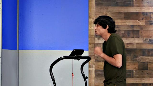 Busty MILF pounded by little guy for cum in mouth