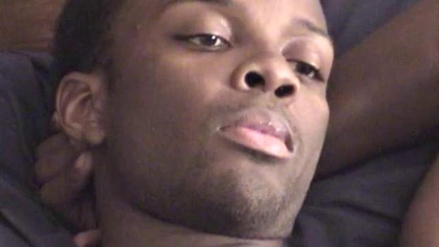 On the road again and in Central California, Auntie meets a very hot seaman. The scene opens with Tony already naked on the bed and stroking his black cock. Auntie pops in briefly to get a taste and then leaves him to do his thing.