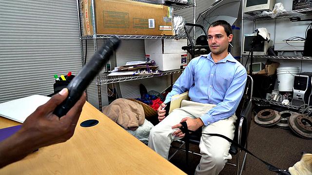 IR amateur assfucked by black cock in office till facial