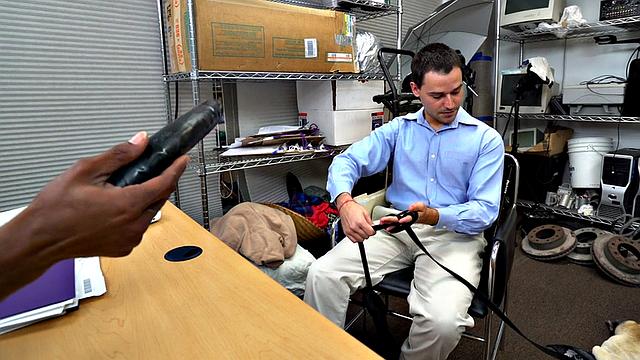 IR amateur assfucked by black cock in office till facial