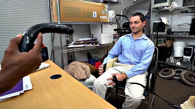 IR amateur assfucked by black cock in office till facial