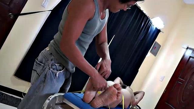 Diamond Thief Tickled Interrogation