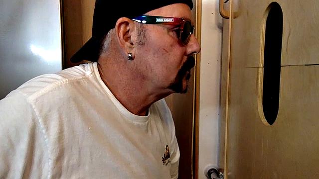 Black Man Receives Gloryhole Blowjob