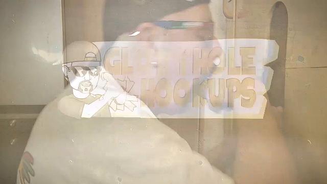 Black Man Receives Gloryhole Blowjob