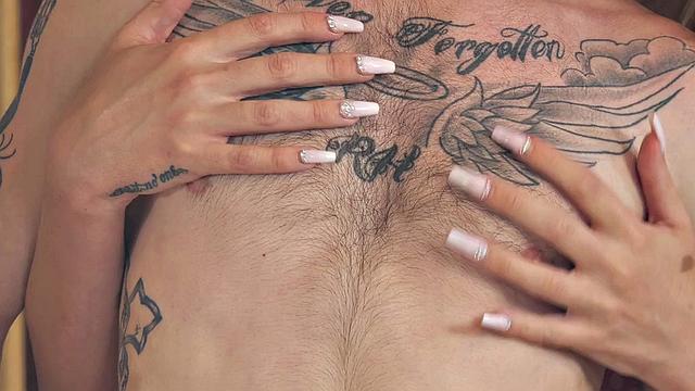 Bigboob trans enjoys rimjob before breeded and deepthroated