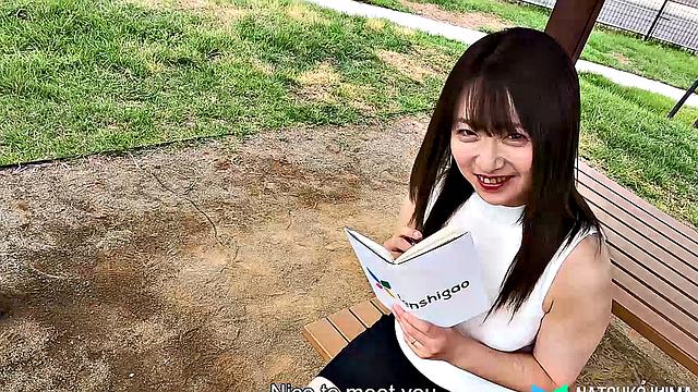 Natsuko Lijima is a mom and a cheating wife with big nipples