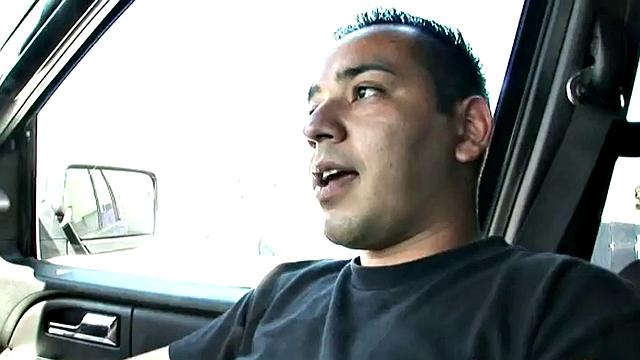 Hunter Bryce riding cock in hardcore scene