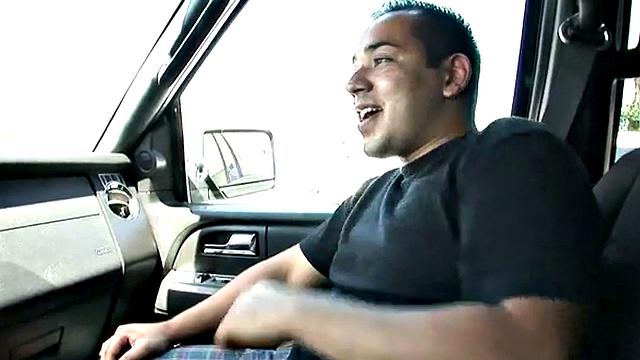 Hunter Bryce riding cock in hardcore scene