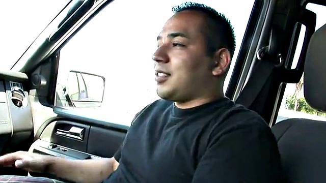 Hunter Bryce riding cock in hardcore scene