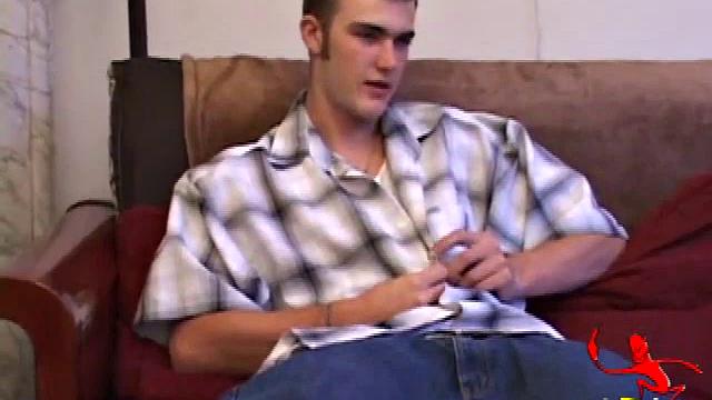 Christian Jerks His Big Cock