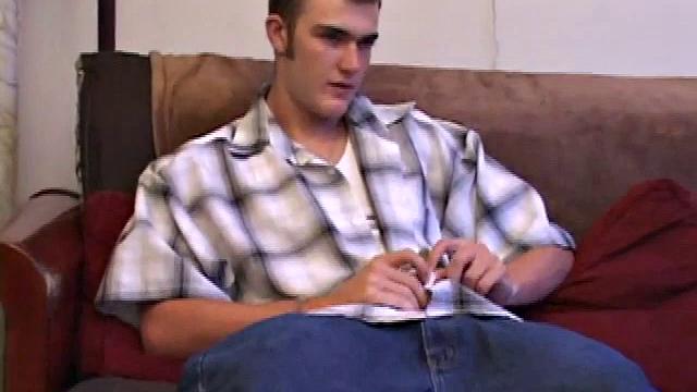 Christian Jerks His Big Cock
