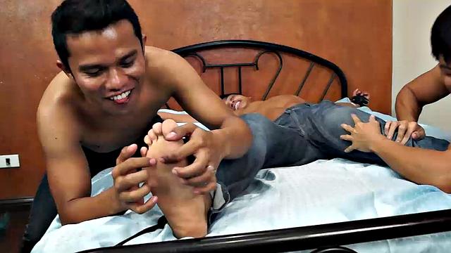 Marco: A Ticklish Asian Boy's First Time at Laughing Asians