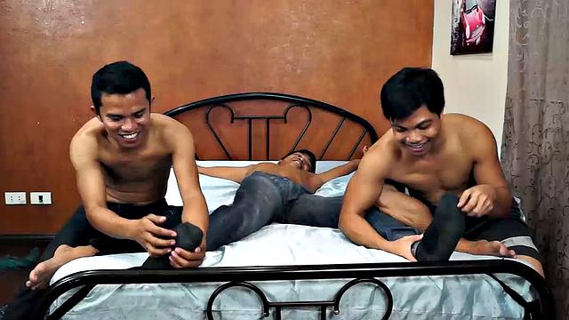 Marco: A Ticklish Asian Boy's First Time at Laughing Asians