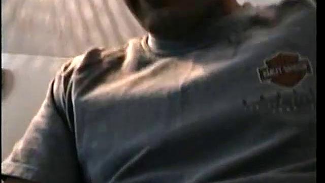 Straight Zack Stroking Cock