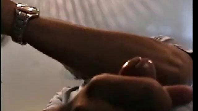 Straight Zack Stroking Cock