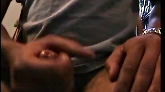 Straight Zack Stroking Cock