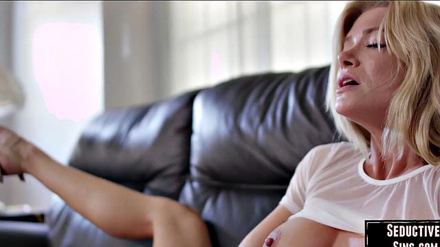 Beautiful blondie pussylicked by GF