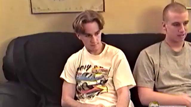 When these two twinks get naked Mike is already hard. After jacking each other off for a while, Mike can't resist sucking on Jason's 9 inches.