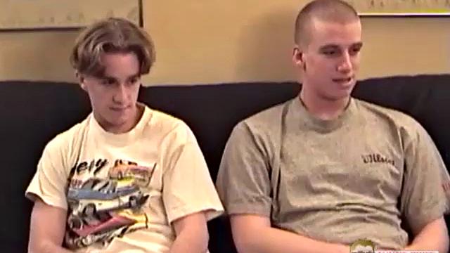 When these two twinks get naked Mike is already hard. After jacking each other off for a while, Mike can't resist sucking on Jason's 9 inches.