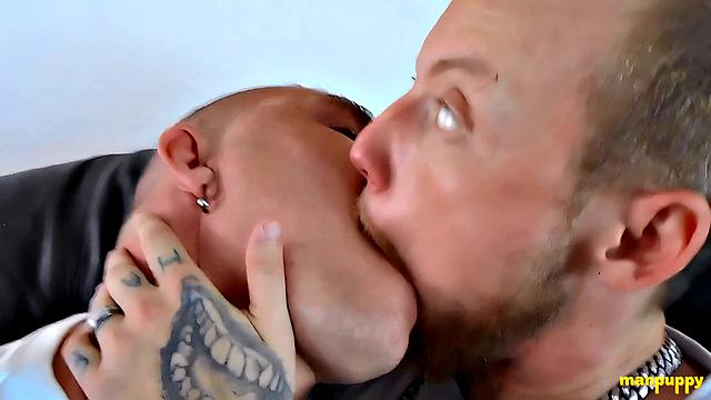 Passionate Gay Kisses Featuring Leo & JC - JC Dickerson & Leo Blue