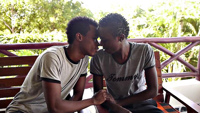 Real African twinks surrender to desire